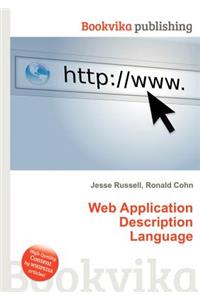 Web Application Description Language