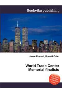 World Trade Center Memorial Finalists