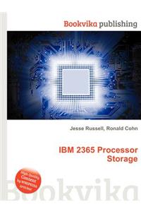 IBM 2365 Processor Storage