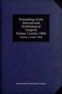 Proceedings of the International Ornithological Congress