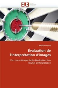 Évaluation de l'interprétation d'images