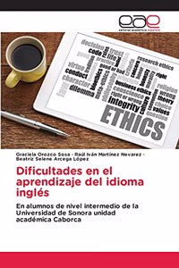 Dificultades en el aprendizaje del idioma inglés