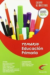 Temario Educacion Primaria. Oposiciones. Cuerpo de maestros