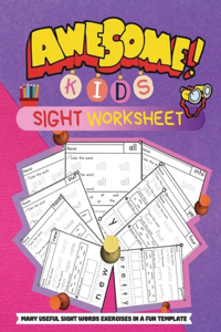 Sight Worksheet for Kids