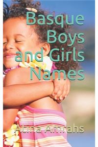 Basque Boys and Girls Names