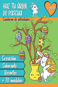 haz tu árbol de pascua - Cuaderno de actividades 4 años +