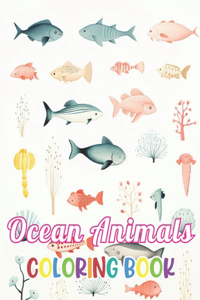 Ocean Animals Coloring Book