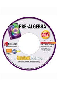 Pre-Algebra Estudentedition CD-ROM