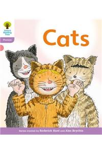 Oxford Reading Tree: Level 1+: Floppy's Phonics Fiction: Cats