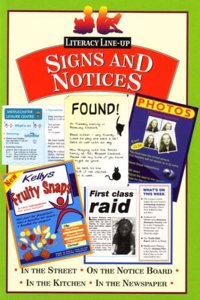 Signs and Notices (Literacy Line-up S.)