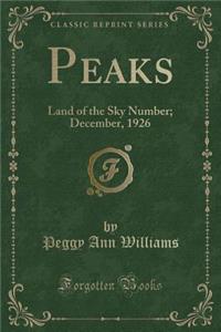 Peaks