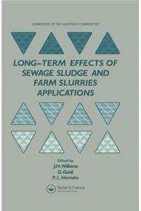 Long-term Effects of Sewage Sludge and Farm Slurries Applications