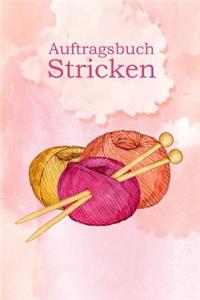 Auftragsbuch Stricken