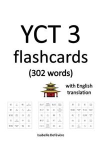 YCT 3 flashcards (302 words) with English translation