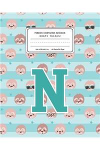 Primary Composition Notebook Grades K-2 Story Journal N