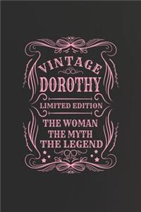 Vintage Dorothy Limited Edition the Woman the Myth the Legend