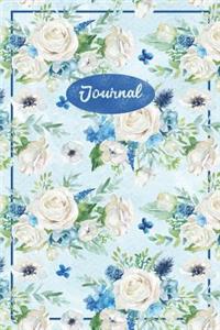 Watercolor Floral Journal