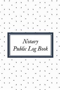 Notary Public Logbook