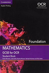 GCSE Mathematics for OCR Foundation Student Book with Online Subscription (2 Years)