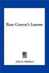 Rosy Conroy's Lessons