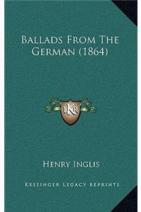 Ballads from the German (1864)
