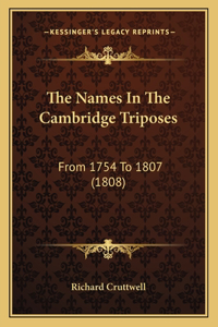 Names In The Cambridge Triposes