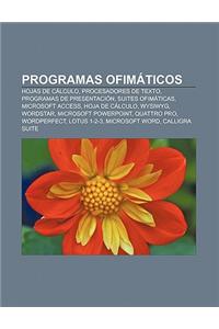 Programas Ofimaticos