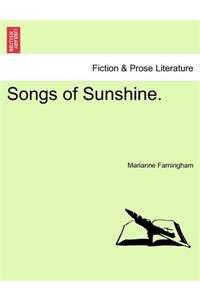 Songs of Sunshine.