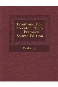 Trout and How to Catch Them