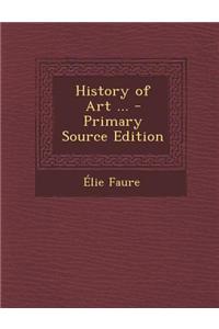 History of Art, Medieval Art, Volume I