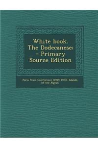 White Book. the Dodecanese;