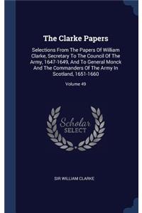 Clarke Papers