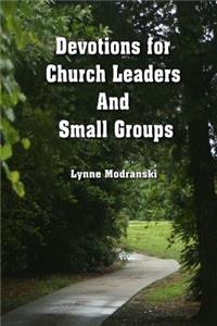 Devotions for Church Leaders and Small Groups