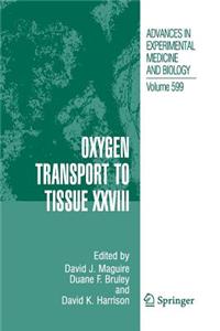Oxygen Transport to Tissue XXVIII