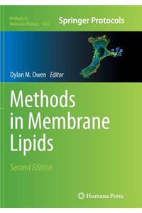 Methods in Membrane Lipids