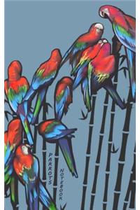 Parrots Notebook: Parrot / Bird / Birds Notebook ( Gift / Present / Journal )