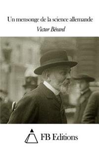 Un mensonge de la science allemande