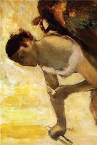 ''Seated Woman Pulling Her Glove'' by Edgar Degas - 1890