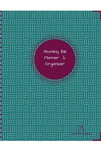 Monthly Bill Planner and Organizer