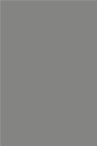 Journal Battleship Gray Grey Color Simple Plain Gray Grey