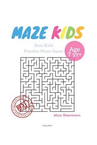 Kids Mazes Age 7
