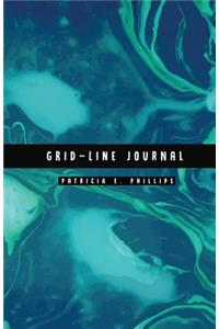 Grid-Line Journal: Blank Grid Graph Diary Notebook: Marble Design: Matte Non-Glossy Cover: 122 Pages
