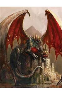 Dragon Tyrant Blank Sketchbook