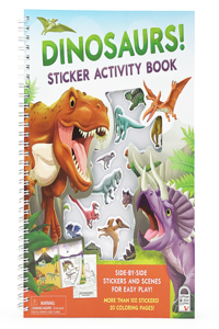 Dinosaurs! Sticker Activity Book: Sticker Activity Book