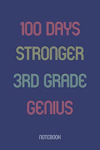 100 Days Stronger 3rd Grade Genuis