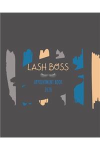 Lash Boss Appointment Book 2020
