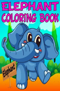 Elephant Coloring Book For Kids
