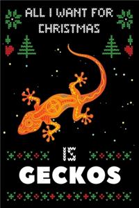 All I Want For Christmas Is Geckos