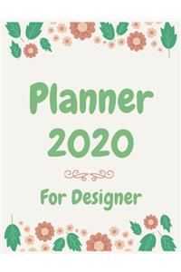 Planner 2020 for Designer