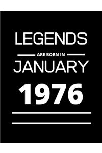 LEGENDS are born in January 1976